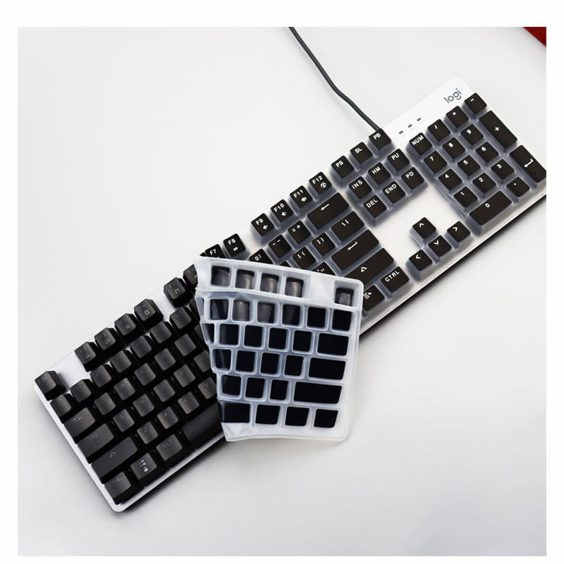 Colorful Silicone Keyboard Skin Guard Protector for Logitech K845 K835 Models