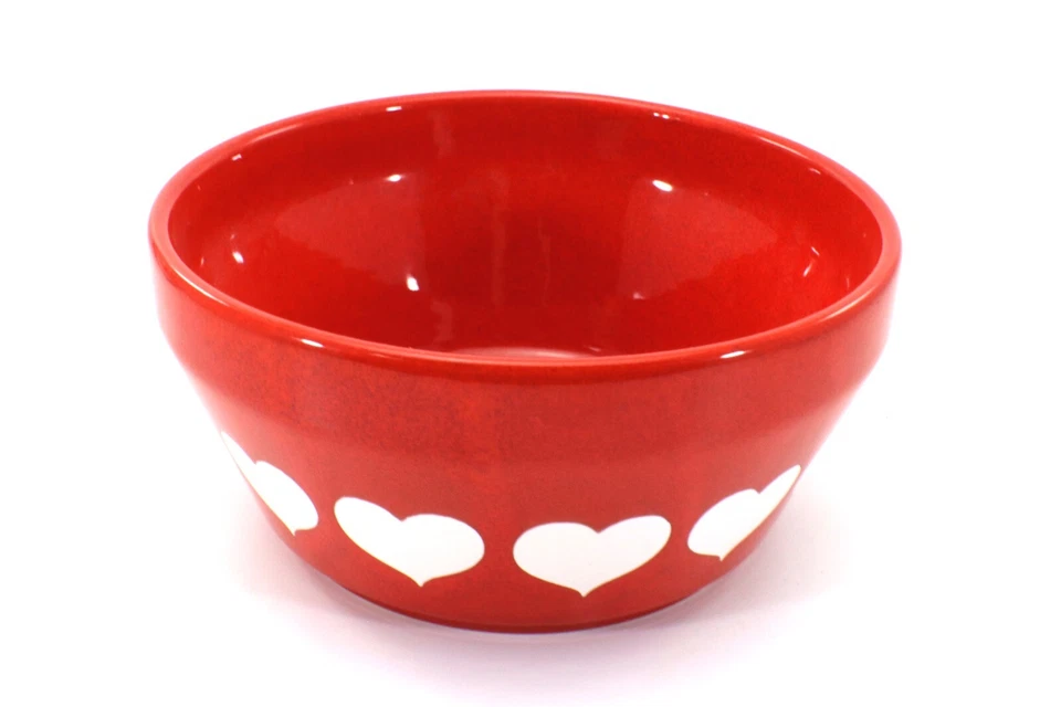 Waechtersbach Corazón CUENCO VEGETAL REDONDO Día de San Valentín Rojo Foto 2 de 4