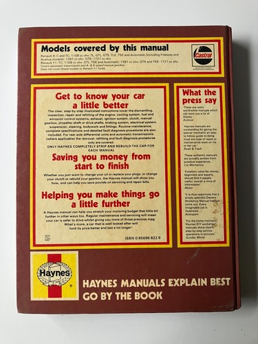 Haynes Workshop manuals - select your manual - Picture 230 of 605