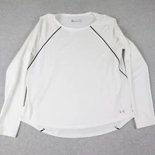 Under Armour Shirt Mens Large HeatGear Loose Activewear Base Layer Long Sleeve