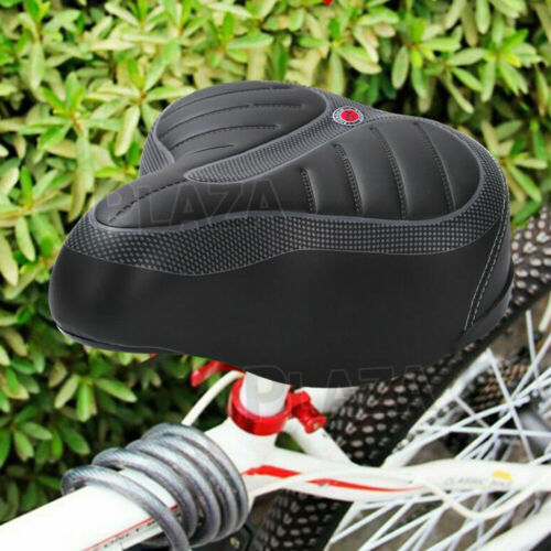 Wide Big Bum Bike Bicycle Gel Cruiser Comfort Saddle Seat Sporty Soft Cushion AU - Picture 2 of 10