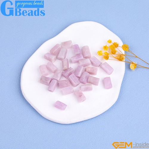 Natural Assorted Gemstone Faceted Tube Column Beads for Jewelry Making 8x12mm - Picture 142 of 192