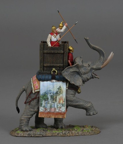 ACCPACK075B Ancients War Elephant w/3 Figures - Thomas Gunn Model Miniatures RET - Picture 4 of 10