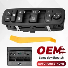 Replacement For 2014-2018 Jeep Grand Cherokee Master Power Window Control Switch
