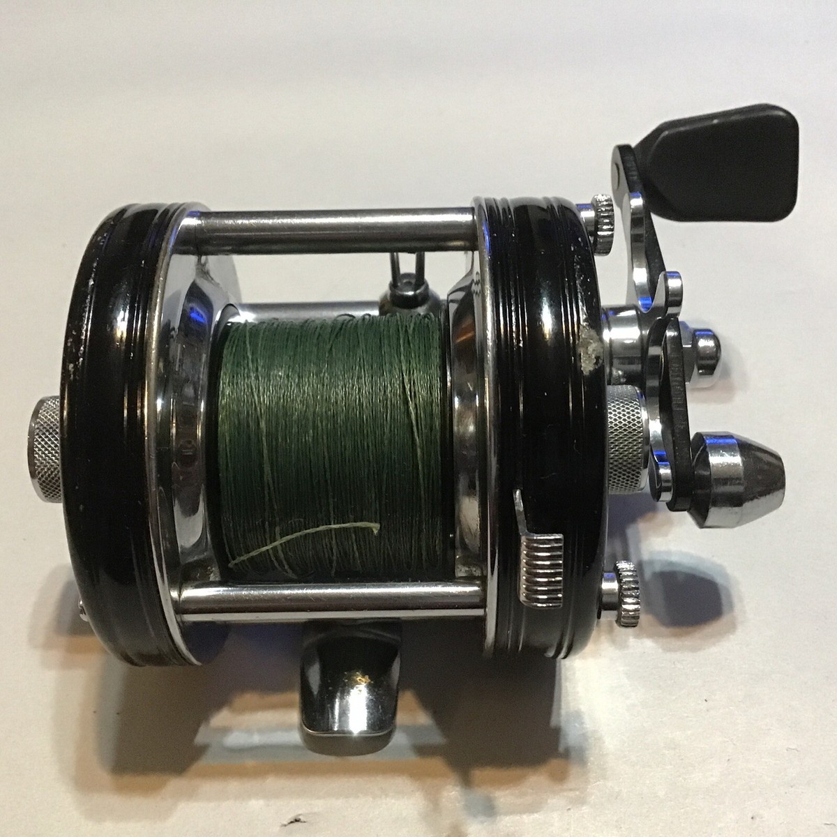 ABU AMBASSADEUR “Big A” 5000C Bait Casting Reel W/Leather ABU AMBASSADEUR “Big A” 5000C Bait Casting Reel W/Leather