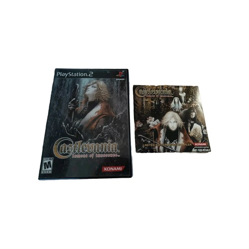 Castlevania NTSC USA Lament of Innocence Playstation PS2 Spiel + Promo Musik CD