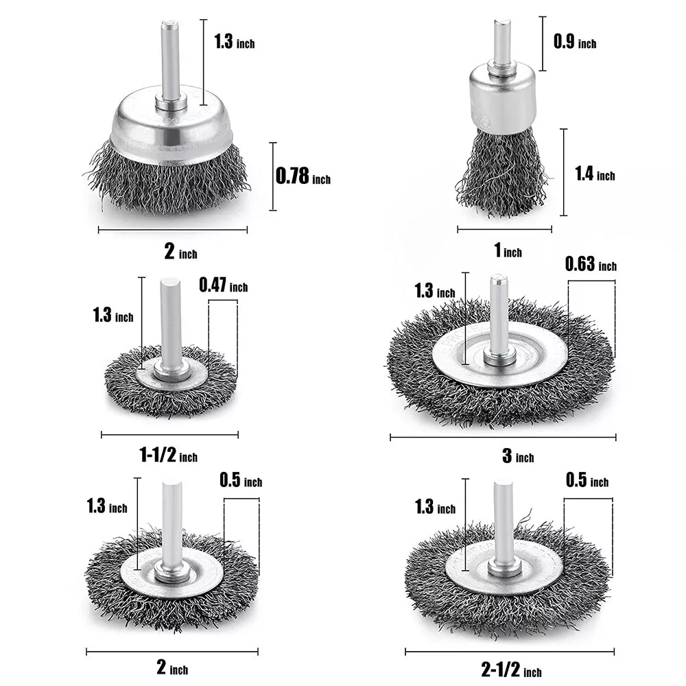 1 inch sale round wire brush