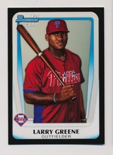 LARRY GREENE ⚾ 2011 Bowman Draft Prospects #BDPP36 Philadelphia Phillies