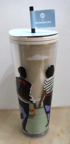 Starbucks + Lou 2024 Black History Month Damon Brown Venti Tumbler 20oz. NEW