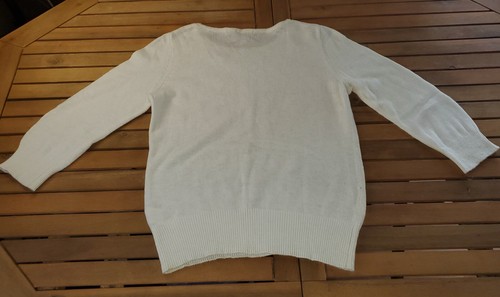 H&M Ladies Sweater Embellishments Womens Size Medium Work Casual Pretty - Picture 6 of 7