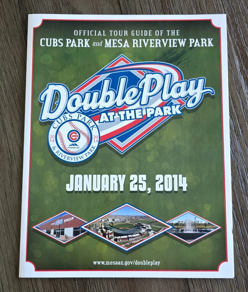 SLOAN PARK Program 2014 Grand Opening Chicago Cubs Spring Training Stadium - Image 2 of 4