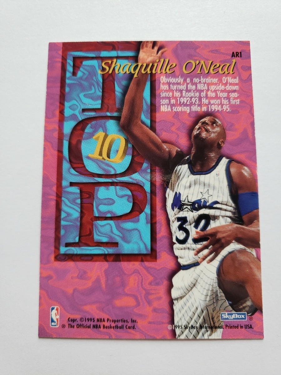 NBA 超貴重なSHAQ ルーキーカード！！ Shaq Shaquille O'Neal Rookie Of The Year Award Winner- Gold