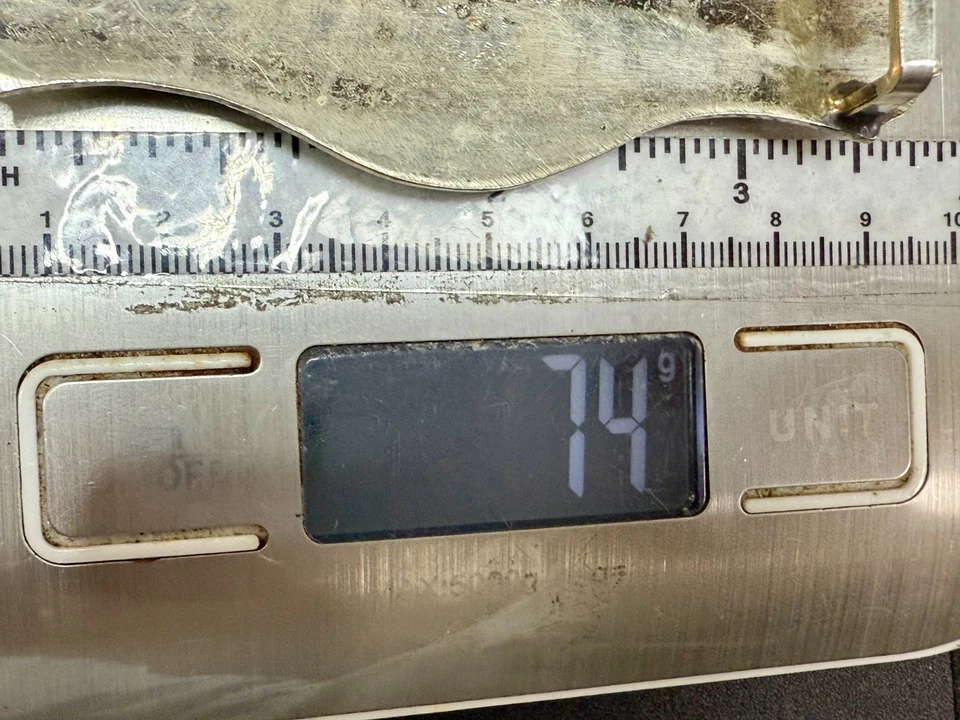 Moneda de níquel cabeza india coleccionistas plata alemana Comstock hebilla de cinturón Foto 4 de 4