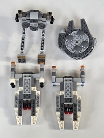 LEGO Star Wars Microfighters Ship Lot No Minifigures U-Wing Millennium Falcon