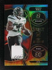 2022 Select Draft Selections Memorabilia Tie-Dye Prizm 2/25 Breece Hall 0d44