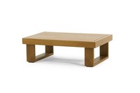 Moderner Brauner Couchtisch LuxuriöSe HolzmöBel Stilvoller Kaffeetisch