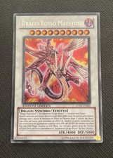 Yu-Gi-Oh! Drago Rosso Maestoso Rara Segreta edizione limitata CT07 IT001 Tin