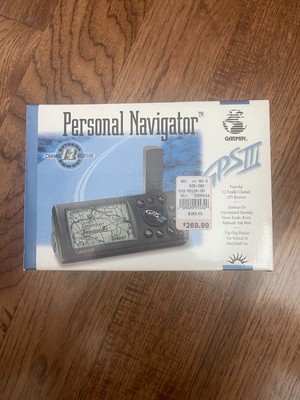 Vintage Garmin GPS III Personal Handheld Navigator 