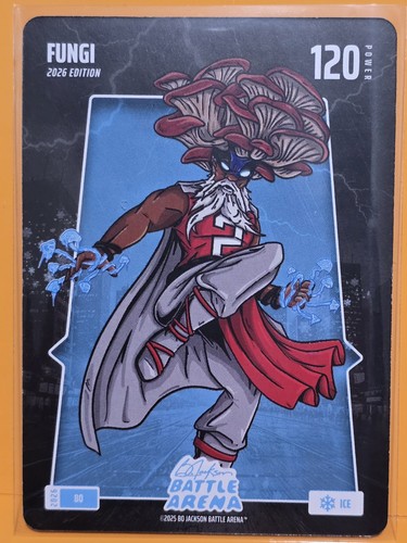 2026 Bo Jackson Battle Arena #80 Fungi Ice Card Kawhi Leonard