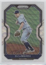2021 Panini Prizm White Wave Prizm DJ LeMahieu #22 0f2i