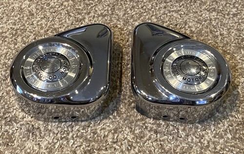 Pair of Harley Davidson Chrome Brake Caliper Covers