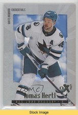 2023-24 Skybox E-X 2000 White Rainbow Credentials Tomas Hertl #97 READ 1fg3