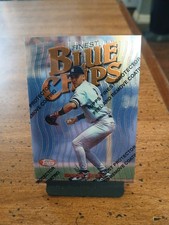 1997 Topps Finest Blue Chips Bronze Derek Jeter #15 w/ peel MINT SHARP