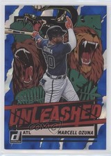 2021 Panini Donruss Unleashed Blue 39/249 Marcell Ozuna #UNL11 0ka4