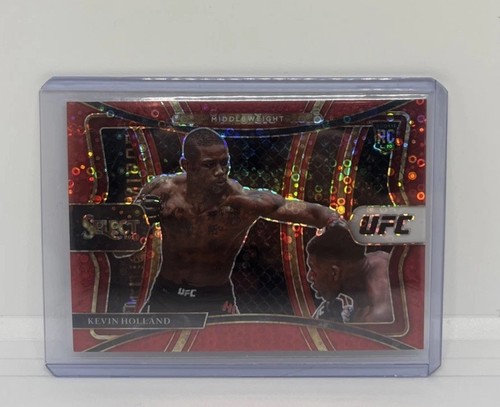 Kevin Holland [Disco] #169 2021 Panini Select UFC card