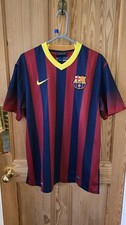 Maglia Home Autentica 'No Sponsor' Nike Barcelona 2013/2014. Grande. Nuovo senza etichette