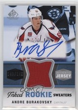 2014 SP Game Used Inked Rookie Sweaters /149 Andre Burakovsky #IRS-AB Auto 3b8