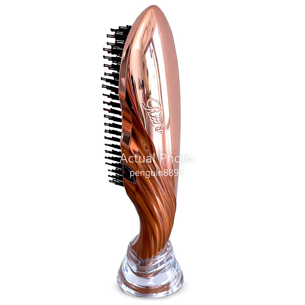 ReFa Premium Ion Care Brush Rose Gold Scalp Massage Treatment Hair