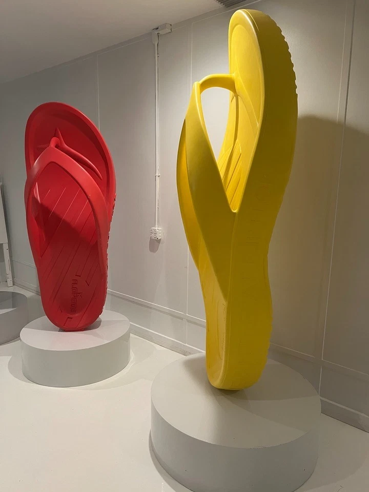 Chanclas Jimmy Buffett XL escultura arte moderno decoración. ¡Oferta única!!!!!! Foto 3 de 4