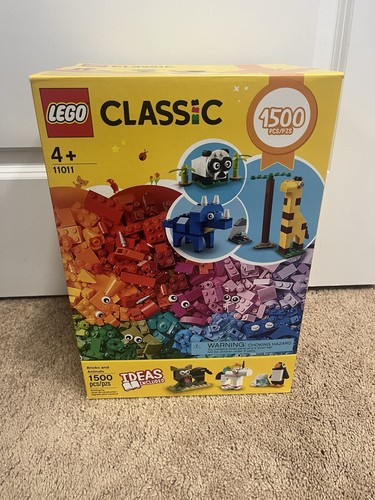 LEGO Clásico Juego de Caja de Ladrillos a Granel 11011 Piezas de Juguete de Construcción Nuevo Sellado