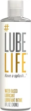 Lubelife Water Based Personal Lubricant Sex Lube for Men Women & Couples 8 OZ