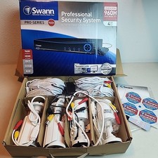 Swann Pro Series 960H Security Camera System 4 Channel With DVR 4200 1080