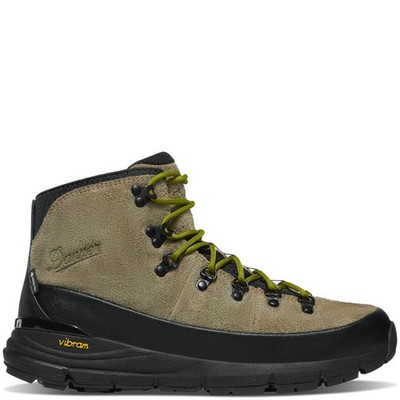 Danner Men's Mountain 600 ID GTX Waterproof Hiking Boots Gray Moss - 62309, Gray