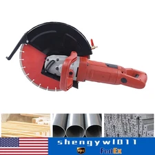 14" Wet/Dry Concrete Cut-Off Saw with Water Pump & Blade, 3000W Power