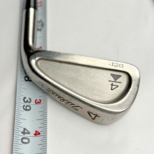 Titleist DCI Iron Set 4 - 9, Reg Flex Graphite 5 a une tige en acier S300 lire - Photo 7/12