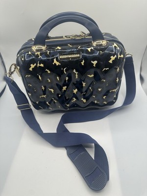 Marcy McKenna 2-in-1 Essential Milan Hardside Beauty Case MIDNIGHT LEOPARD