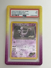 2003 POKEMON BEST OF GAME PROMO WINNER #8 ROCKET'S MEWTWO REVERSE FOIL PSA 7 NM on eBay