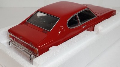 1/18 Minichamps 1969 Mercury Capri 1700 GT Coupe Red #180 08900