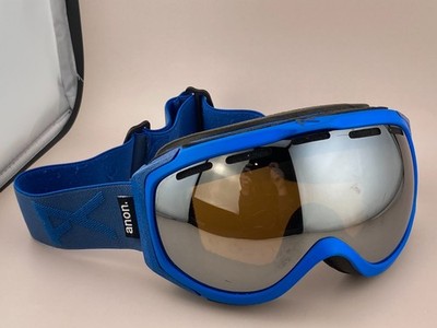 Anon Hawkeye Snow Ski Snowboard Blue Goggles Mirrored Lens