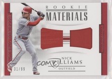 2018 Panini National Treasures Rookie Materials Dual 31/99 Nick Williams 08jk