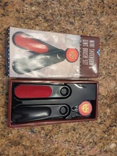 Vintage Swank Mini Shoehorn and Lint brush set.Men:s Club NIB
