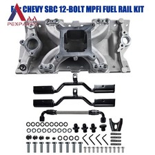 Efi Intake Manifold Fuel Rail Kit Fits Chevy Sbc Gen I 1968-1986 350 307 400 Efi Intake Manifold Fuel Rail Kit Fits Chevy Sbc Gen I 1968-1986 350 307 400