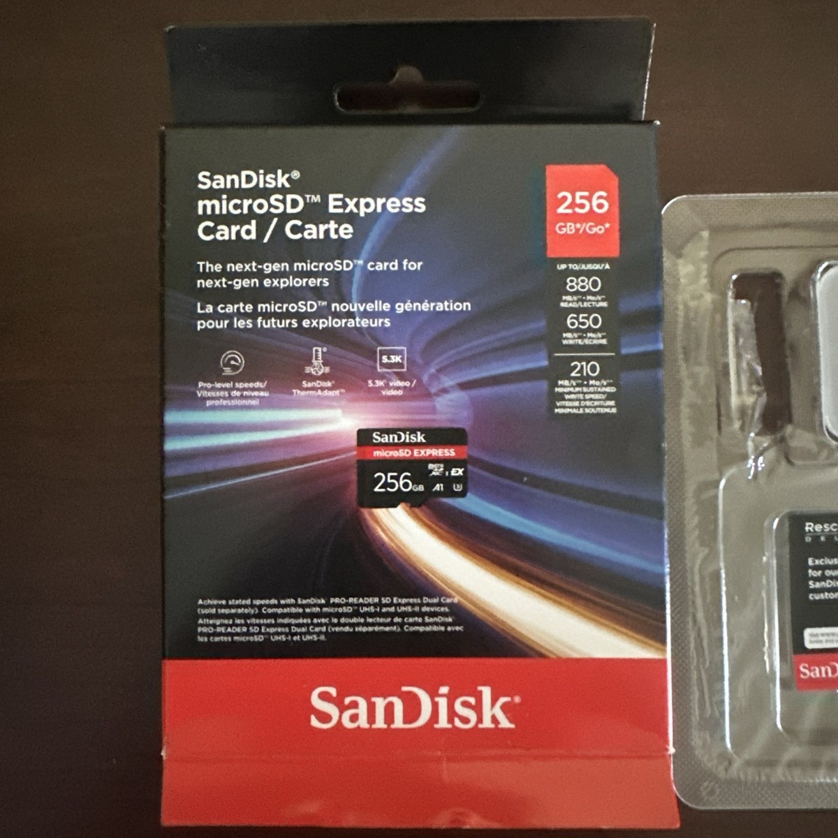 MINT SanDisk 256GB microSD Express Card Memory Card - Nintendo MINT SanDisk 256GB microSD Express Card Memory Card - Nintendo