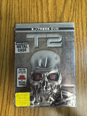 SEALED Terminator 2 T2 Extreme Metal Case DVD - SEALED / NEW