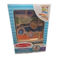 Melissa & Doug Holz Rollbahn Turm Motorikspielzeug Kugelbahn Baby