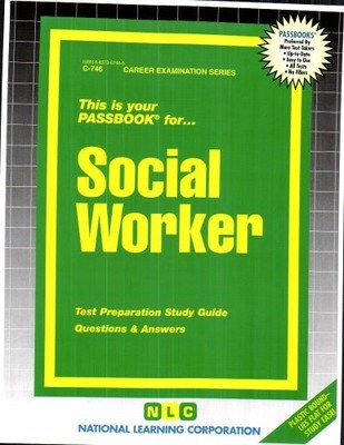 SOCIAL WORKER(PASSBOOKS) By Jack Rudman **BRAND NEW**